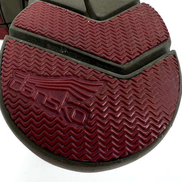 Dansko Elise Taupe Pink Suede Non Slip Sneakers Shoes Euro Size 39 - Picture 8 of 13